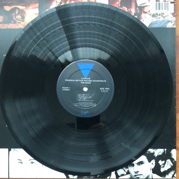 The Edge Captive Movie Soundtrack Vinyl Lp '86 - Picture 6 of 7